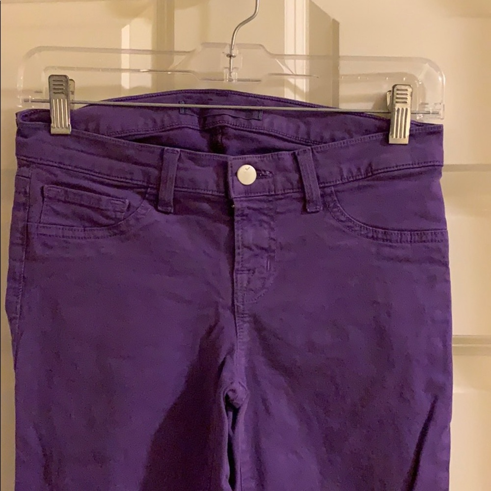 J BRAND purple jeans